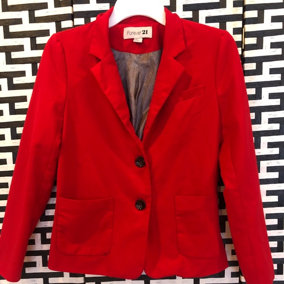Red blazer - Picture 2 of 2